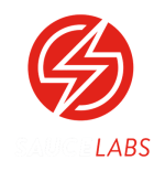 Sauce Labs Vertical RedWhite Logo